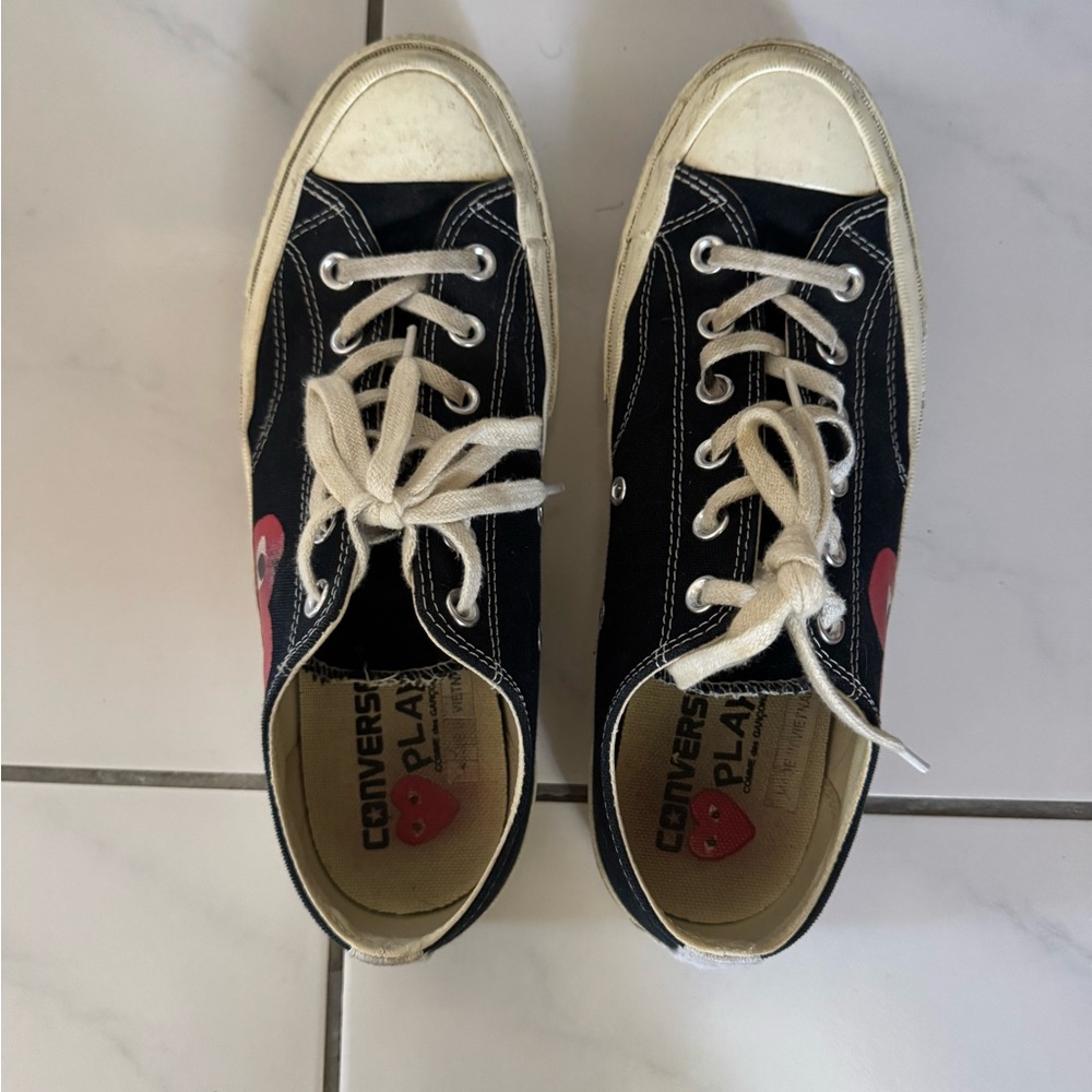 Converse Kids Black Canvas Shoes